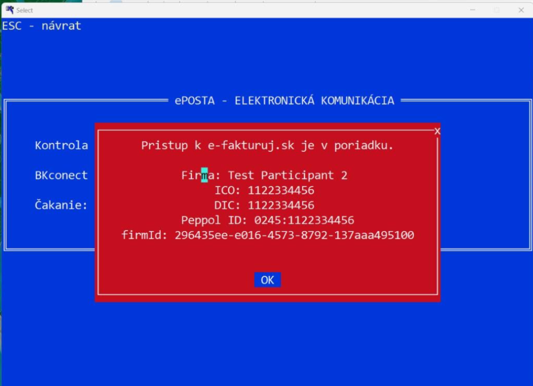 Ukážka prepojenia Book-keeper s e-fakturuj.sk cez XML-Manager